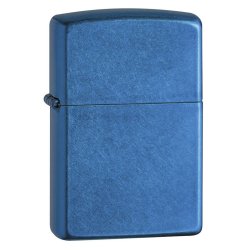 Encendedor Zippo Colors Cerulean - Azul. 