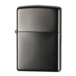Encendedor Zippo Colors Ebonny - Negro. 
