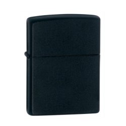 Encendedor Zippo Colors BlackMatte - Negro.