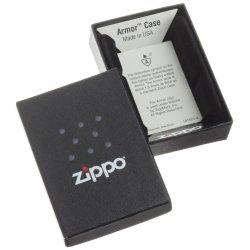 Encendedor Zippo Texture Jim Beam Bourbon Chrome Silver