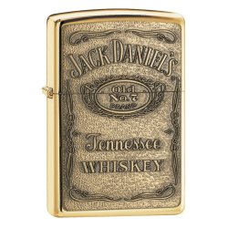 Encendedor Zippo Jack Daniels Brass.
