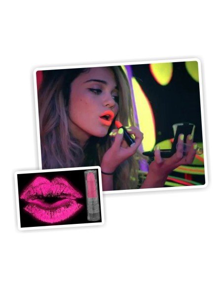 Lápiz Labial Glow Neón Fluo Brilla con la luz UV Lápiz Labial Glow Neón Fluo Brilla con la luz UV