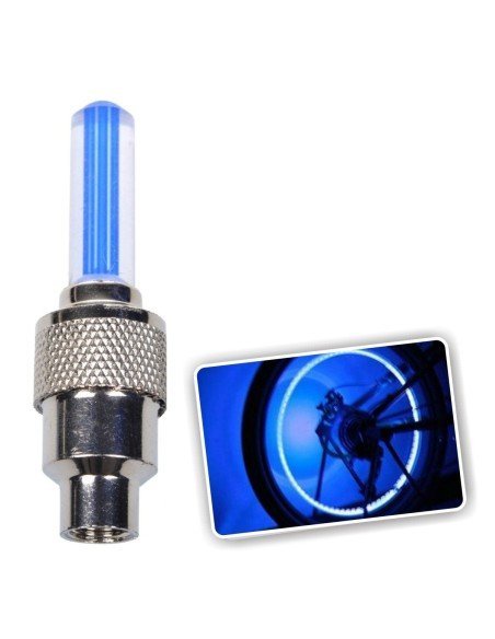 Led Tapa Válvulas de llantas con sensor en colores neón que alumbran al girar las ruedas Led Tapa Válvulas de llantas con sensor en colores neón que alumbran al girar las ruedas