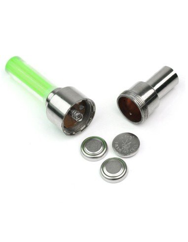 Led Tapa Válvulas de llantas con sensor en colores neón que alumbran al girar las ruedas