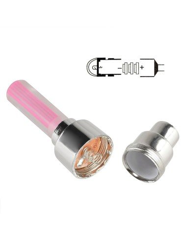 Led Tapa Válvulas de llantas con sensor en colores neón que alumbran al girar las ruedas