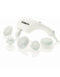 Masajeador de mano Conair con 4 acc. Relajador Facial Corporal Massager 2
