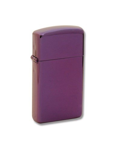 Encendedores Zippo Slim Abyss morado. 