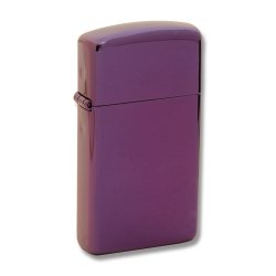 Encendedores Zippo Slim Abyss morado. 