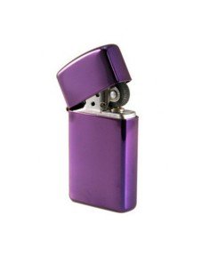 Encendedores Zippo Slim Abyss morado.  2