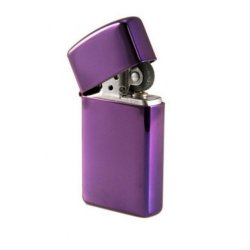 Encendedores Zippo Slim Abyss morado. 