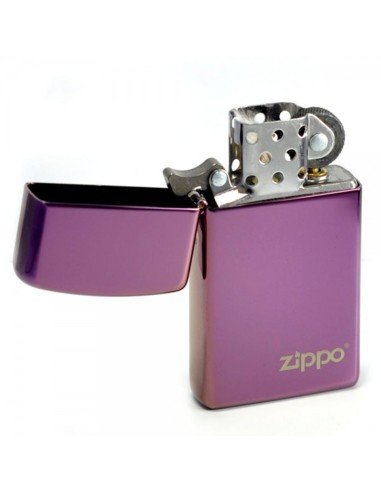 Encendedores Zippo Slim Abyss morado. 