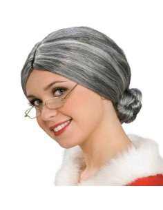 eluca de fantasía Abuelita disfráz vieja con moño para Halloween