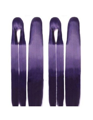 Peluca Lisa de 1.5mts extra larga cabello liso y resiste temperatura