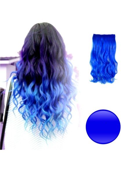EExtension Ondulada Unicolor Cosplay tipo Cortina de cabello Eventos
