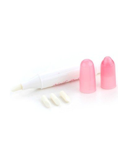 Lápiz recargable con Removedor de uñas decoración delineador