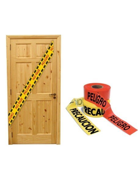 Cinta Decorativa De Peligro Para Fiestas D Terror Halloween