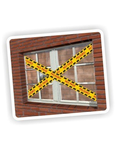 Cinta Decorativa De Peligro Para Fiestas D Terror Halloween