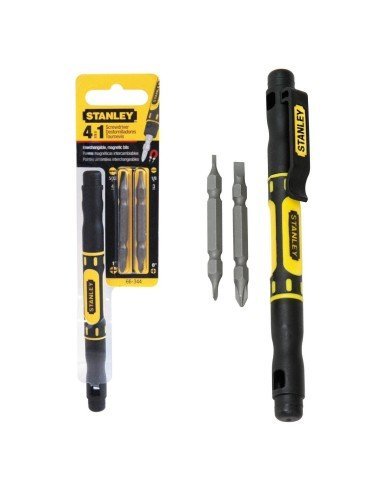 Destornillador Lapicero Stanley 66-344 Stuby Ratcheting multi 4 en 1