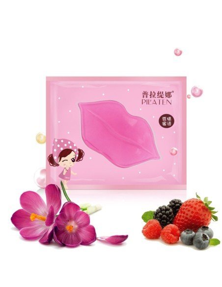 Mascarilla de Colageno Pilaten Pink Hidrata y suaviza tus labios