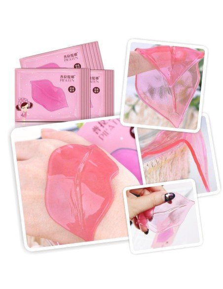 Mascarilla de Colageno Pilaten Pink Hidrata y suaviza tus labios