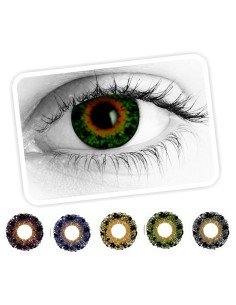 Lentes de Contacto Azalea Tricolor