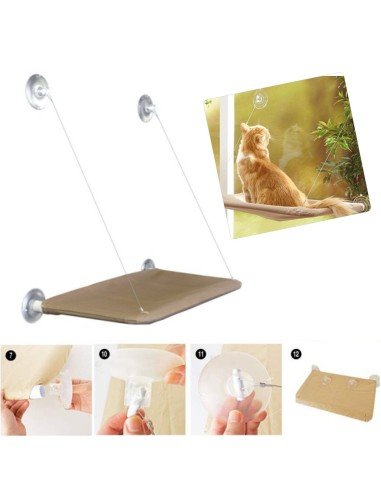 Cama Colgante para Gatos Sunny Seat ideal para ventana Window Cat Bed