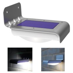Luz Led Solar con sensor de movimiento para exteriores