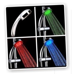 Ducha Shower Led en Colores con Sensor de Temperatura Spa
