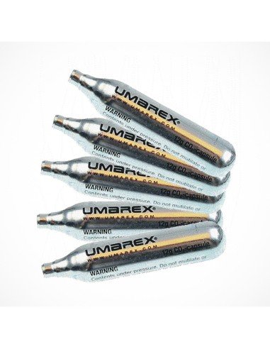 Pipetas de Aire Comprimido CO2 Crosman 12gr (paq x 5 unidades)