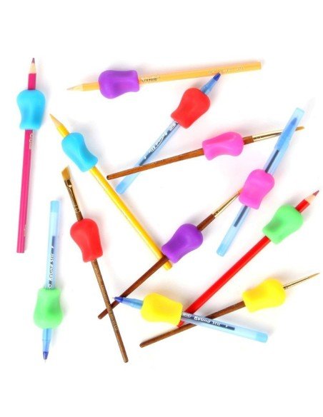 Adaptador ergonómico para escritura y sujetador de lápiz Adaptador ergonómico para escritura y sujetador de lápiz