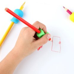 Adaptador ergonómico para escritura y sujetador de lápiz