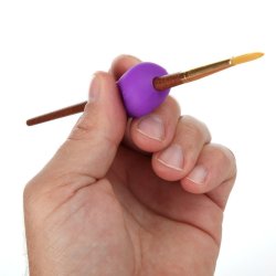 Adaptador ergonómico para escritura y sujetador de lápiz