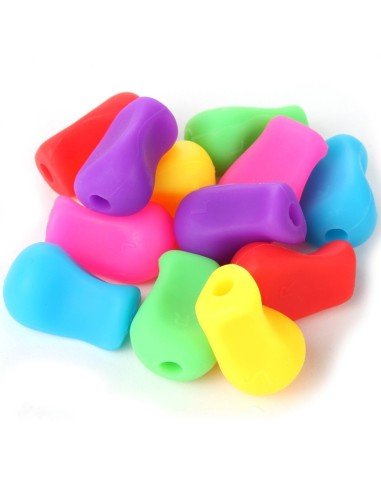 Adaptador ergonómico para escritura y sujetador de lápiz