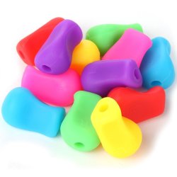 Adaptador ergonómico para escritura y sujetador de lápiz