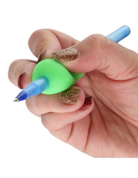 Adaptador ergonómico para escritura y sujetador de lápiz Adaptador ergonómico para escritura y sujetador de lápiz