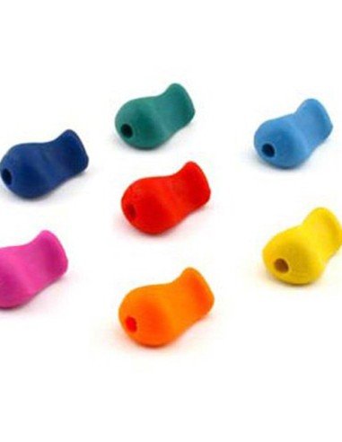 Adaptador ergonómico para escritura y sujetador de lápiz