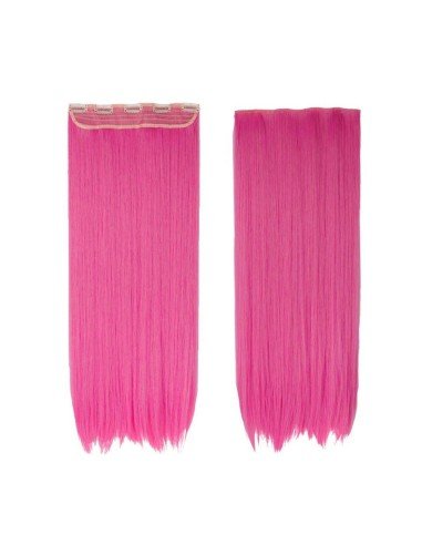 Extension de Cabello Unicolor Lisa Fucsia