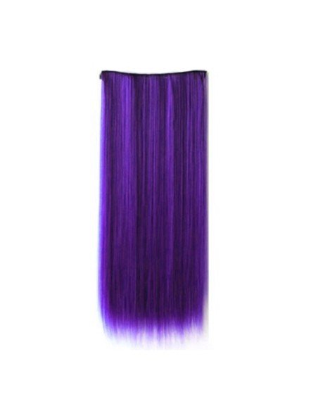 Extension Lisa Unicolor Cosplay tipo Cortina de cabello Eventos Fiesta Extension Lisa Unicolor Cosplay tipo Cortina de cabello Eventos Fiesta