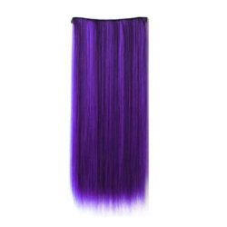 Extension de Cabello Unicolor Lisa Violeta