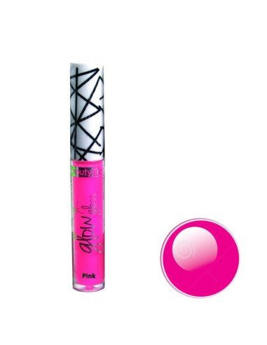 Labial Glossy UV glow brillo para labios brilla con la luz negra 