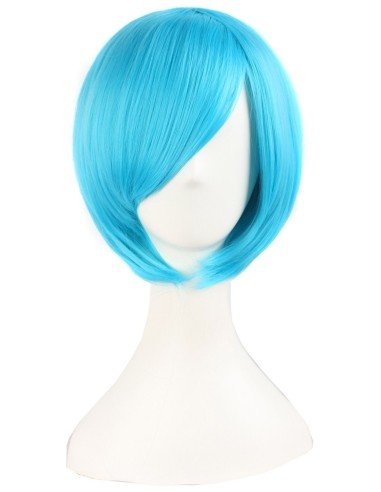 Peluca Extralarga Hatsune Miku Cosplay 1.3 mts cabello liso