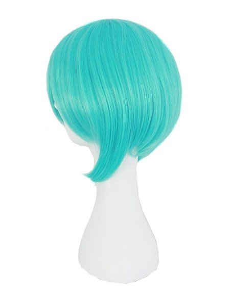 Peluca Extralarga Hatsune Miku Cosplay 1.3 mts cabello liso 