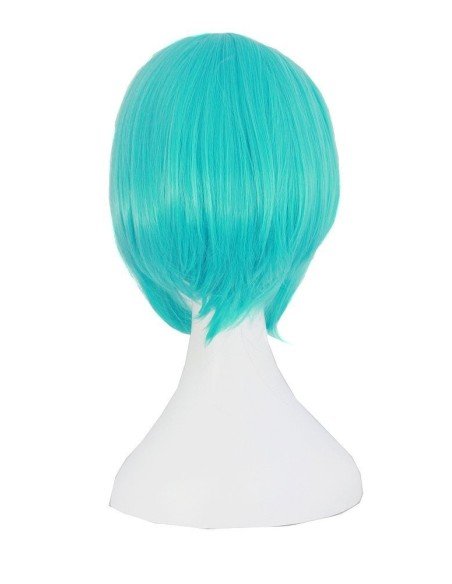 Peluca Extralarga Hatsune Miku Cosplay 1.3 mts cabello liso 