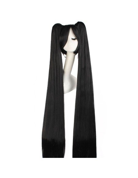 Peluca Extralarga Hatsune Miku Cosplay 1.3 mts cabello liso  Peluca Extralarga Hatsune Miku Cosplay 1.3 mts cabello liso