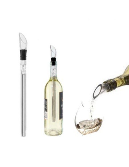 Enfriador de Vino en Acero inoxidable, deleitate con el vino a su temperatura adecuada
