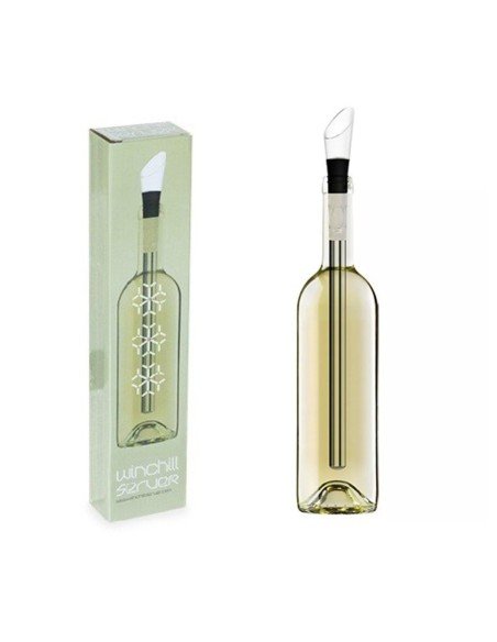 Enfriador de Vino en Acero inoxidable, deleitate con el vino a su temperatura adecuada