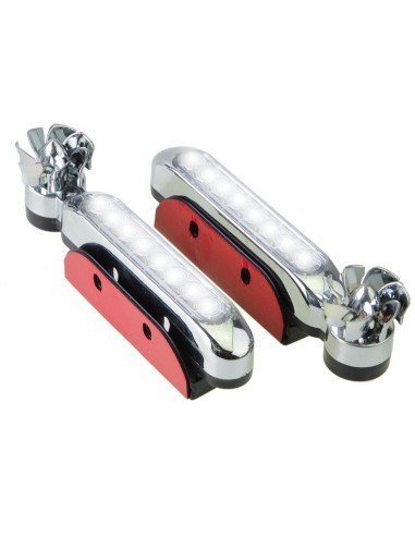 Barra Luz Led para Autos Tunning turbina fácil de colocar, sin cables , ni tornillos