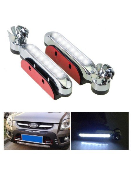 Barra Luz Led para Autos Tunning turbina fácil de colocar, sin cables , ni tornillos