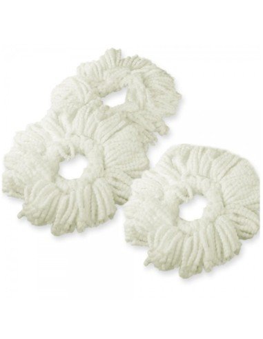 Kit de 3 repuestos de mopas de microfibra para Mopa Giratoria 360º