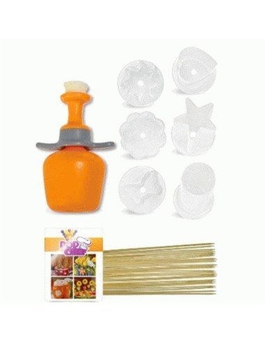 Set Pop Chef Para Decoración Fruchetas Alimentos Pinchos de frutas